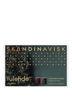 SKANDINAVISK Yuletide Scented Candle Duo Gift Set - view 2, Merlot Red
