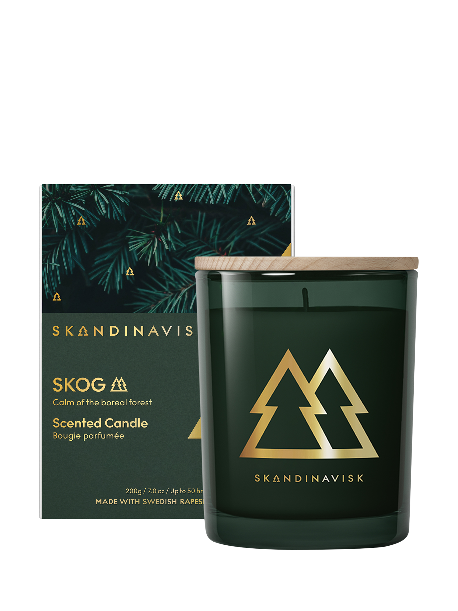 SKANDINAVISK Skog Scented Candle, 200g