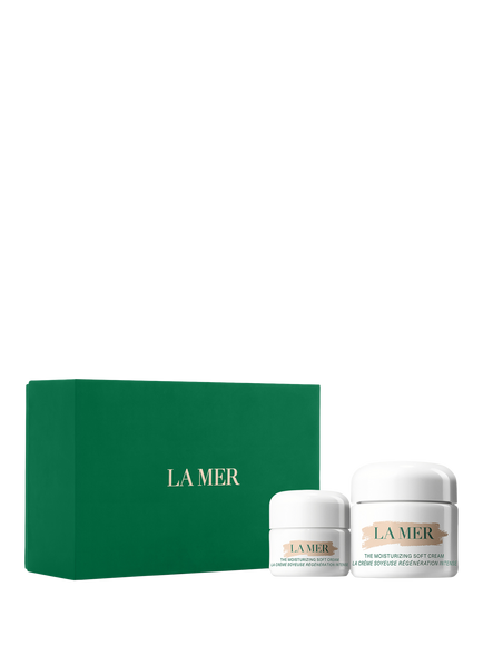 La Mer The Moisturising Soft Cream Duet Skincare Gift Set, 
