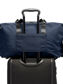 TUMI Double Expansion Travel Satchel, Navy - view 2, Navy
