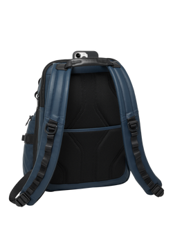 TUMI Navigation Backpack, Navy Coated Canvas - view 2, Navy Coated Canvas