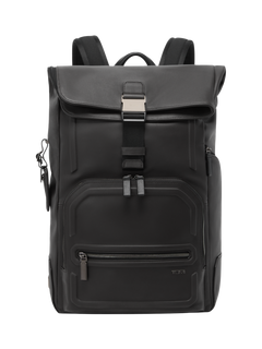 TUMI Osborn Roll Top Backpack, Espresso Brown Bombe