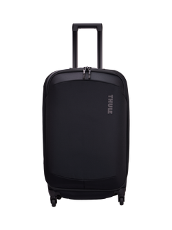 Thule Subterra Medium 68cm Checked Spinner Suitcase, 65L, Black