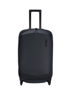 Thule Subterra Medium 68cm Checked Spinner Suitcase, 65L, Dark Slate