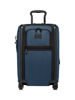 TUMI FXT Ballistic International Dual Access 4-Wheel Carry On Suitcase, Navy, Navy