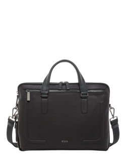 TUMI Sycamore Slim Briefcase, Espresso Brown Bombe, Espresso Brown Bombe
