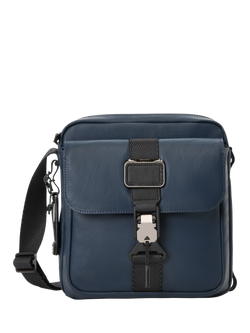 TUMI Junior Crossbody Bag, Navy Coated Canvas, Navy Coated Canvas
