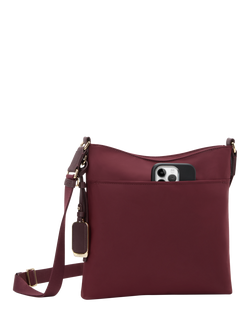 TUMI Tyler Hands Free Crossbody Bag, Wine - view 2, Wine