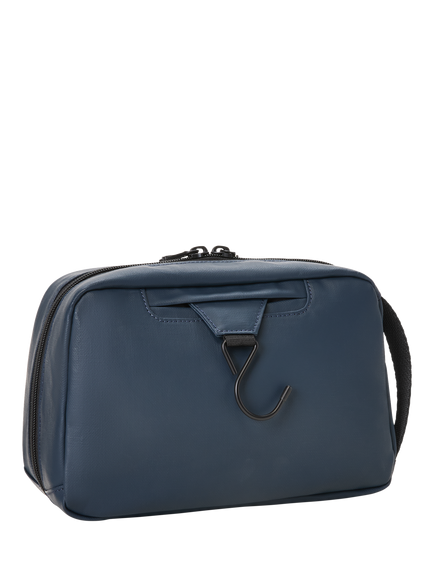 TUMI Response Travel Kit, Navy Coated Canvas - view 2, Navy Coated Canvas