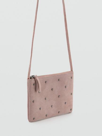 Mango Star Studs Crossbody Bag, Lt-pastel Pink - view 2, Lt-pastel Pink