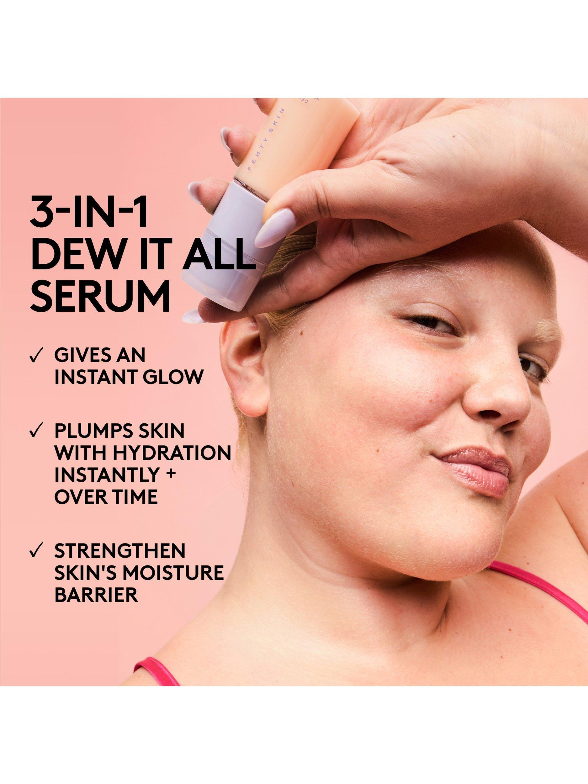 Product image 2 of 8, which shows Fenty Skin Dew N Plump Hydrating Nectar Glow Serum, 30ml