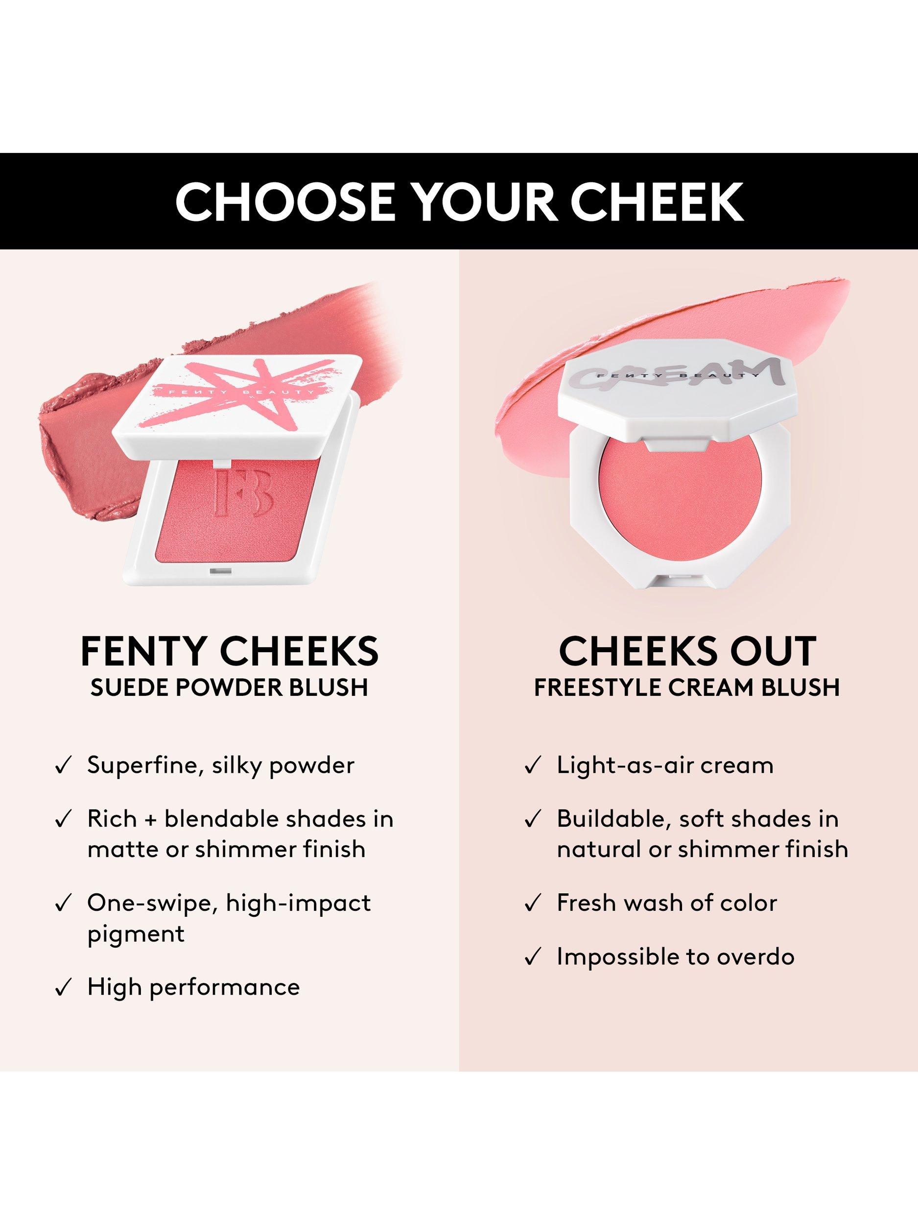 Product image 5 of 5, which shows Fenty Beauty Cheeks Out Freestyle Cream Blush, Big Melons