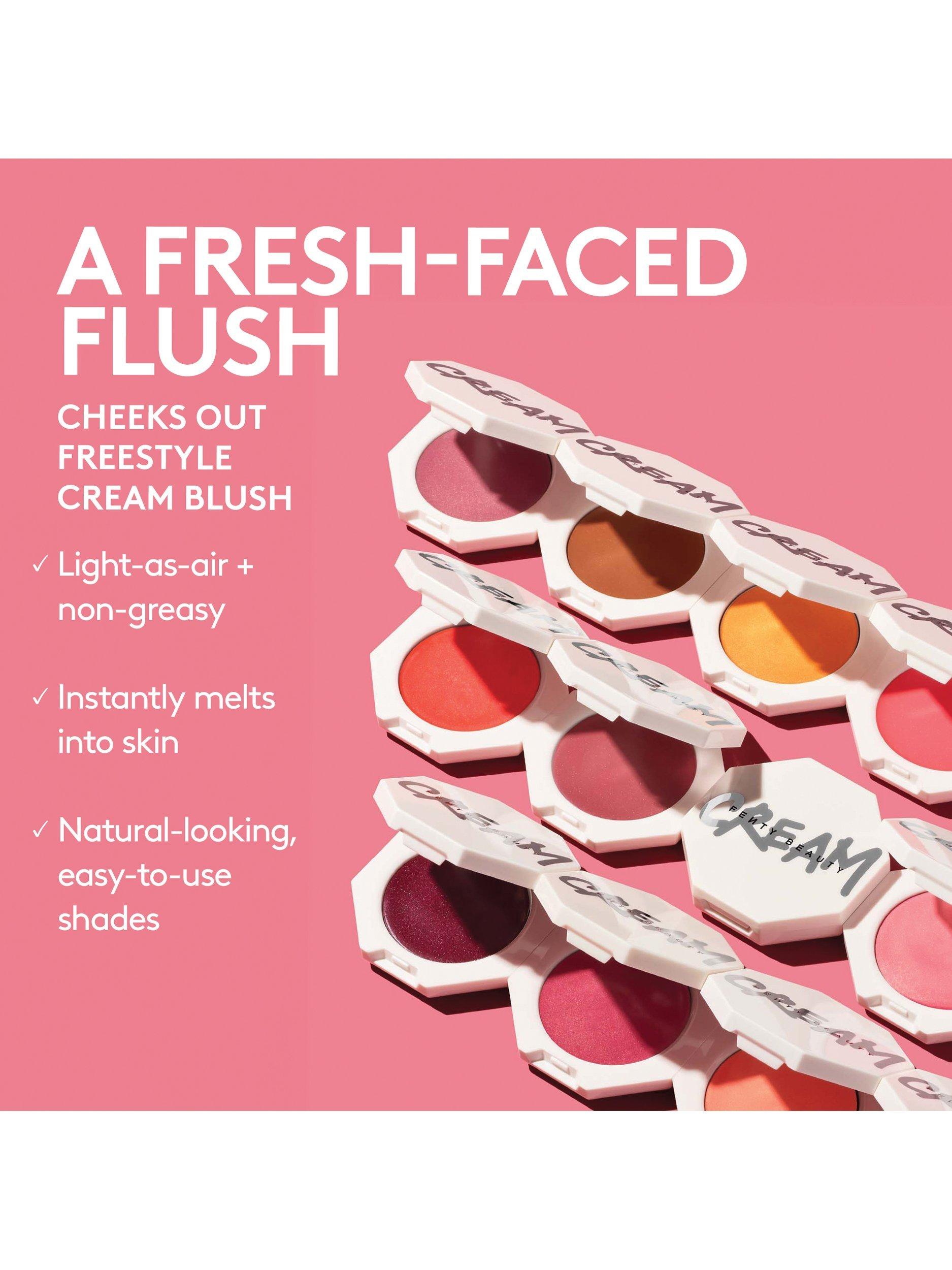 Product image 3 of 5, which shows Fenty Beauty Cheeks Out Freestyle Cream Blush, Riri