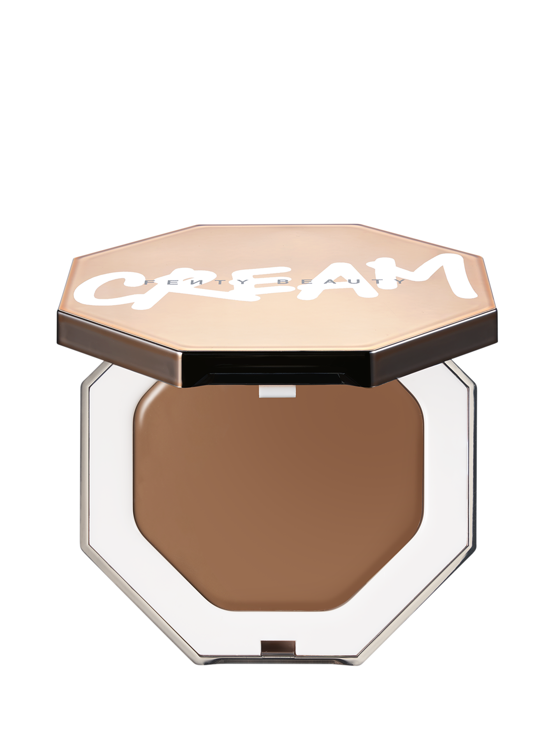 Product image 1 of 4, which shows Fenty Beauty Cheeks Out Freestyle Cream Bronzer, Macchiato