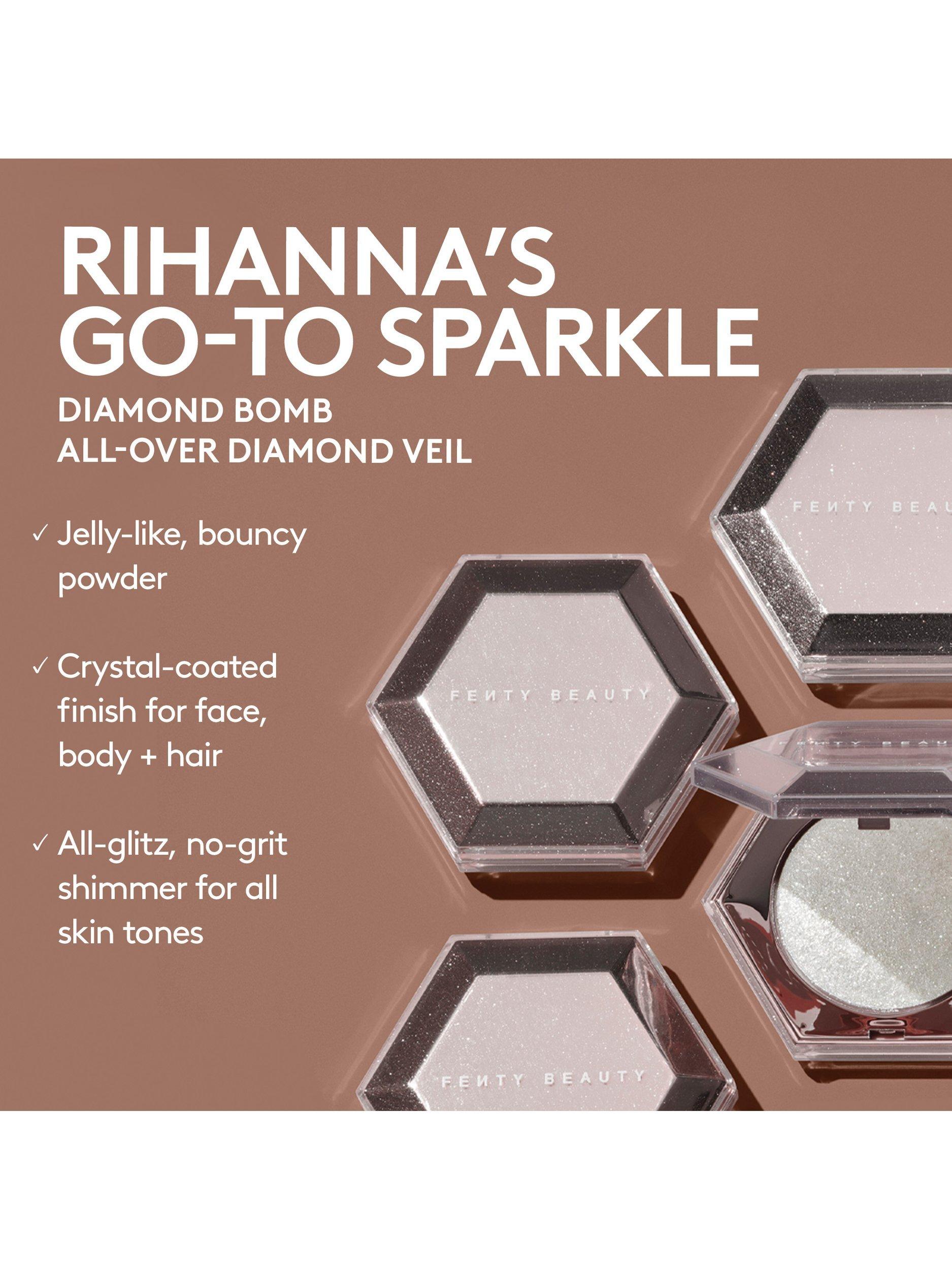 Product image 6 of 6, which shows Fenty Beauty Diamond Bomb All Over Diamond Veil, How Many Carats?!