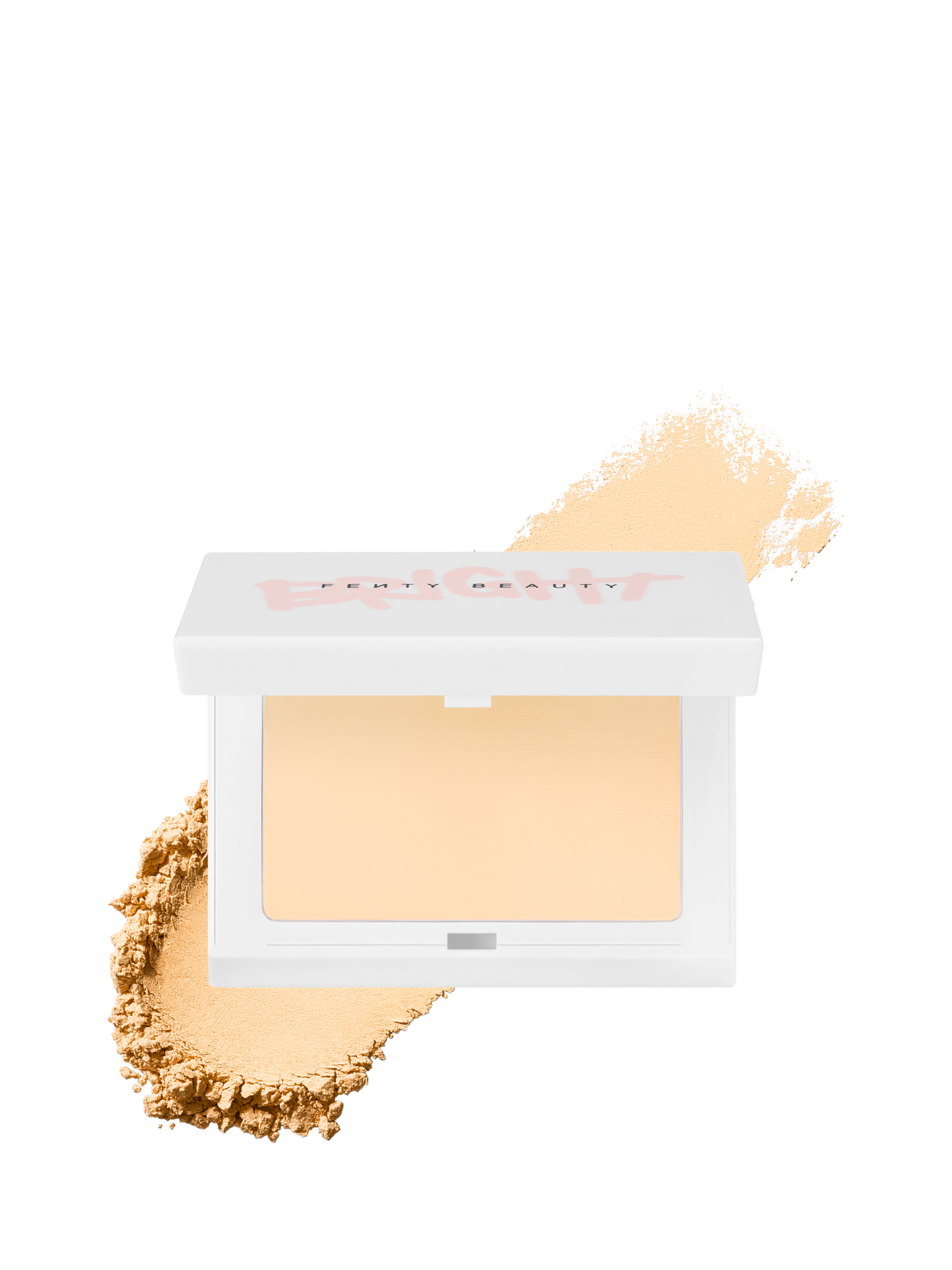 Product image 1 of 10, which shows Fenty Beauty Bright Fix Instant Brightening & Blurring Powder, Banana