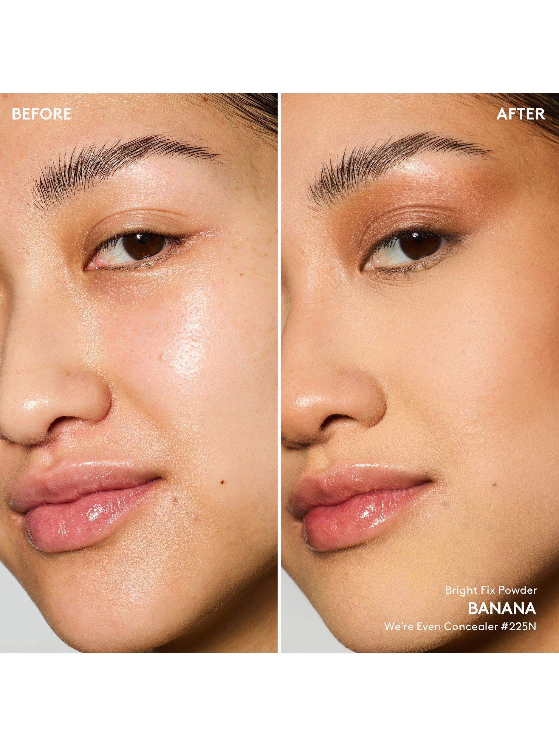 Product image 3 of 10, which shows Fenty Beauty Bright Fix Instant Brightening & Blurring Powder, Banana