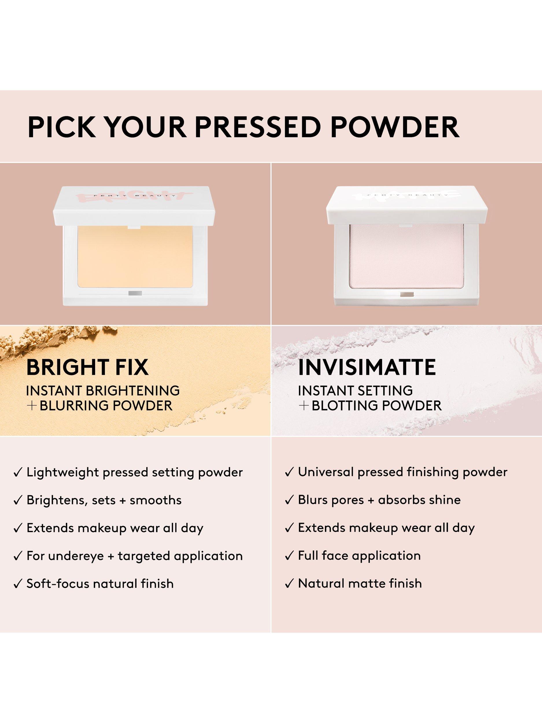 Product image 10 of 10, which shows Fenty Beauty Bright Fix Instant Brightening & Blurring Powder, Banana