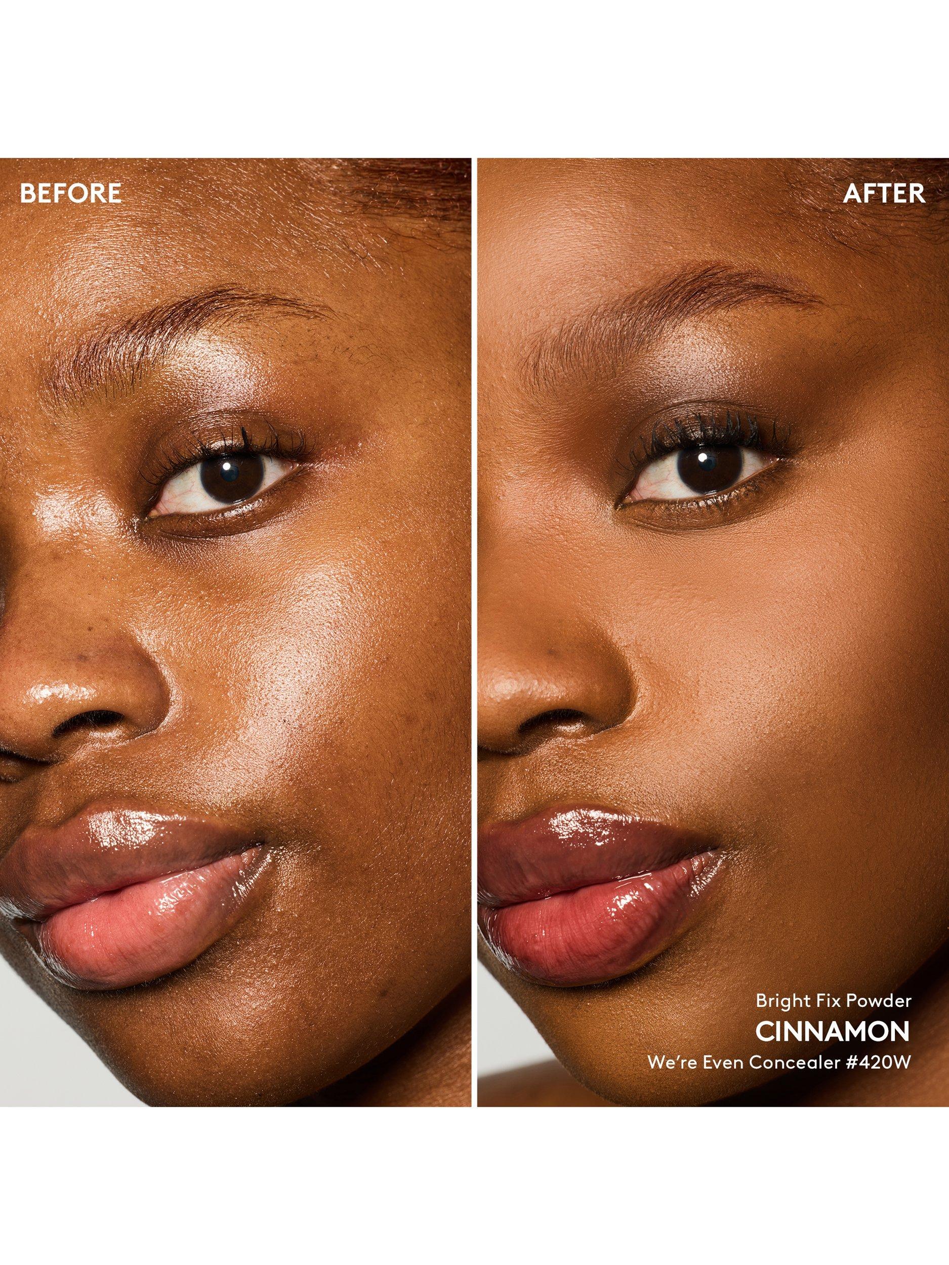 Product image 3 of 10, which shows Fenty Beauty Bright Fix Instant Brightening & Blurring Powder, Cinnamon