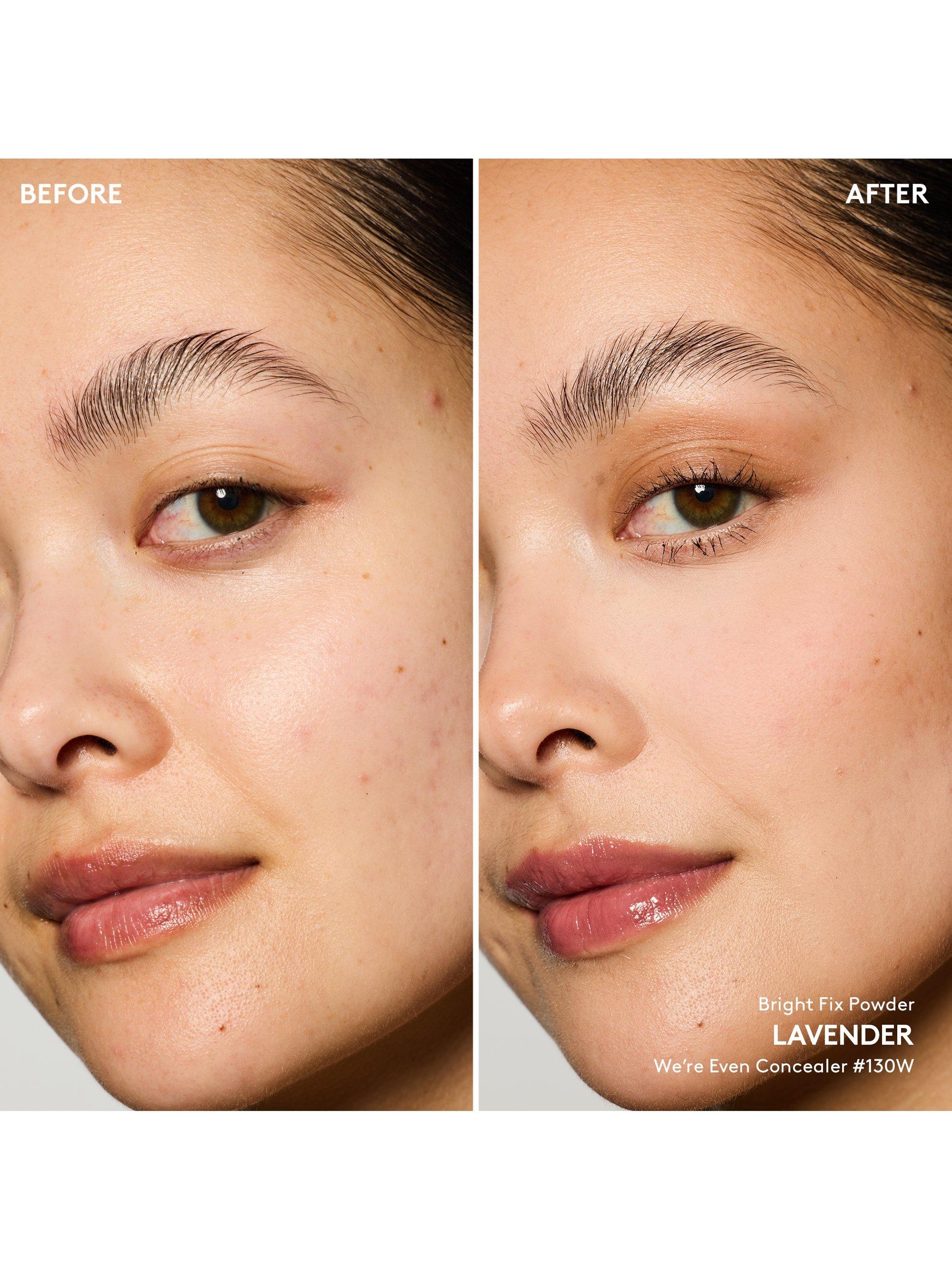 Product image 3 of 10, which shows Fenty Beauty Bright Fix Instant Brightening & Blurring Powder, Lavender