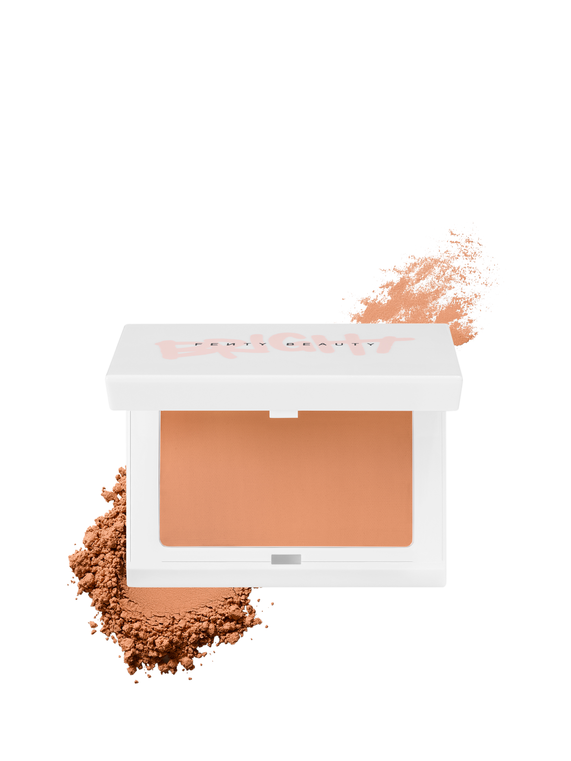 Product image 1 of 10, which shows Fenty Beauty Bright Fix Instant Brightening & Blurring Powder, Peach