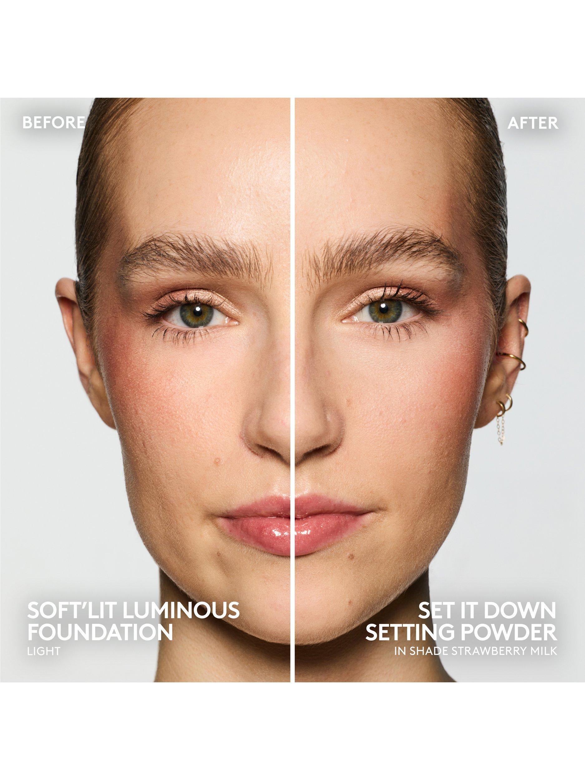 Product image 2 of 8, which shows Fenty Beauty Set It Down Superfine Blurring Setting Powder, Strawberry Milk