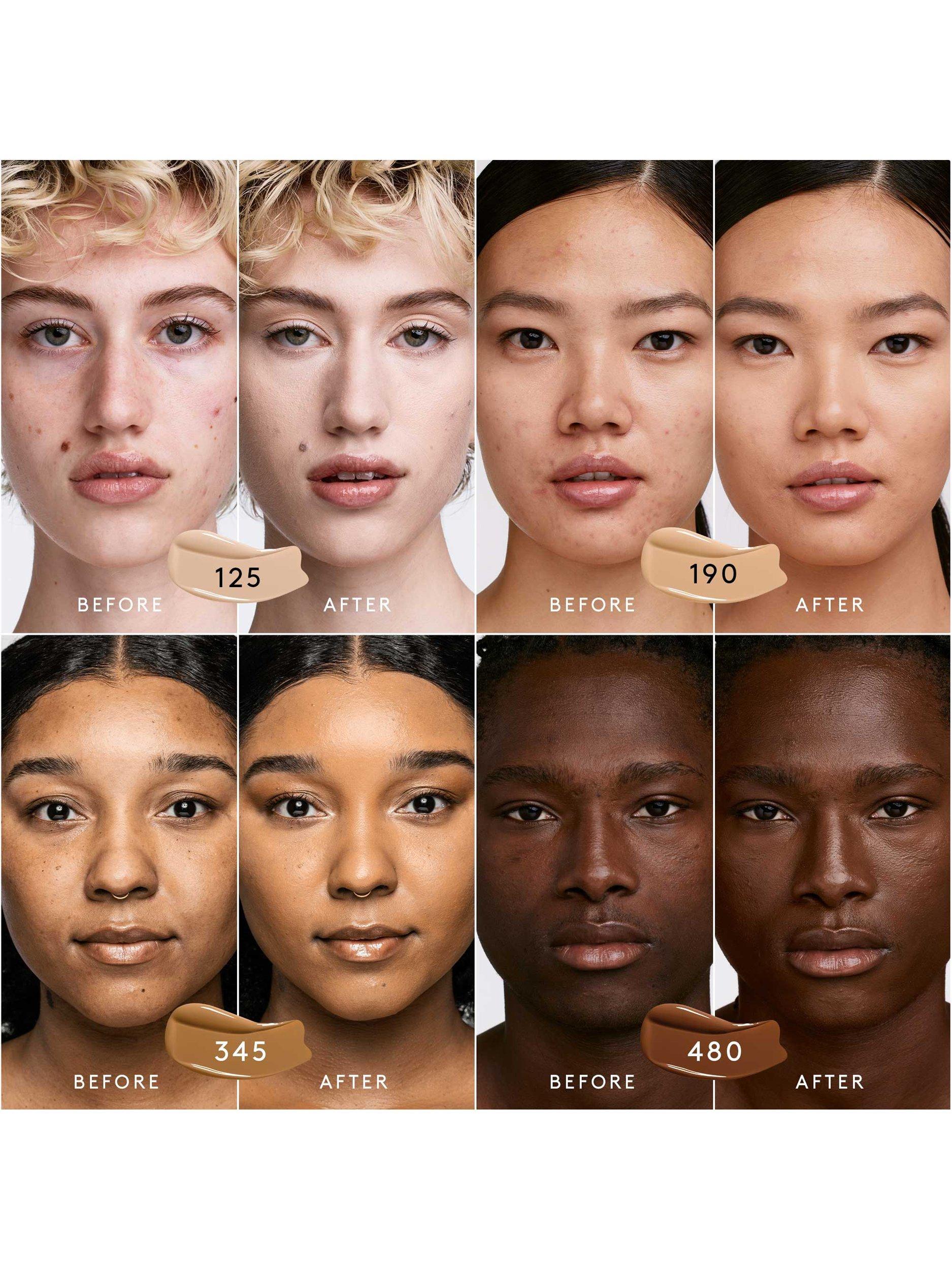 Product image 4 of 7, which shows Fenty Beauty Soft'lit Naturally Luminous Longwear Foundation, 100