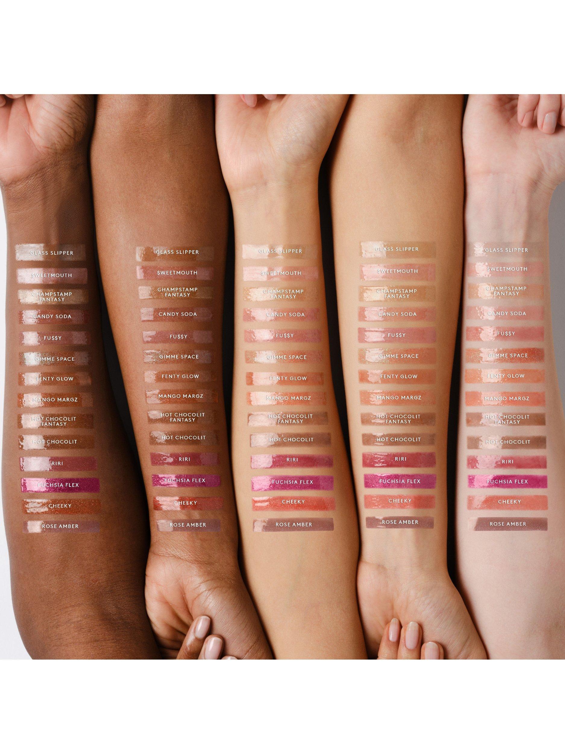 Product image 4 of 5, which shows Fenty Beauty Gloss Bomb Universal Lip Luminiser, Rose Amber