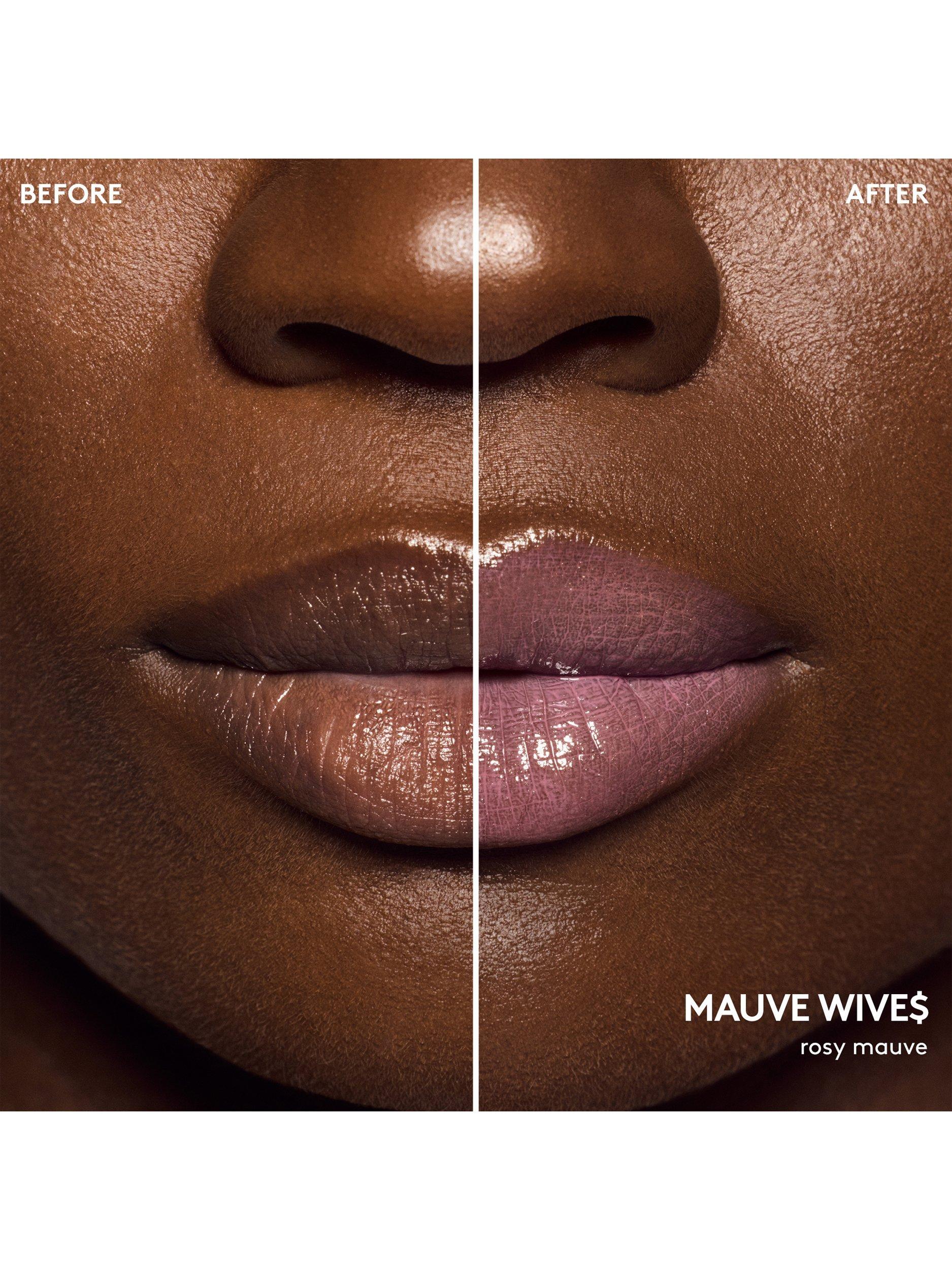 Product image 3 of 6, which shows Fenty Beauty Gloss Bomb Cream Colour Drip Lip Cream, Mauve Wife$