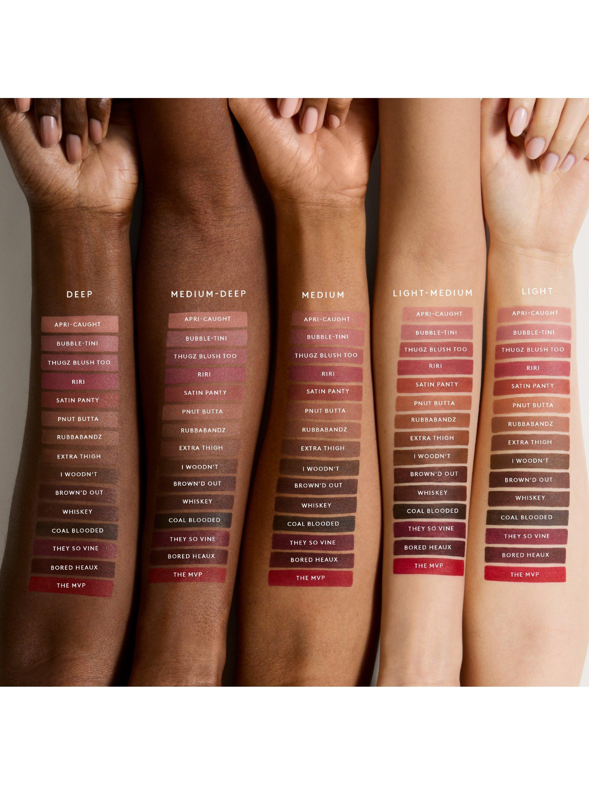 Product image 7 of 8, which shows Fenty Beauty Trace'd Out Pencil Lip Liner, Apri'caught