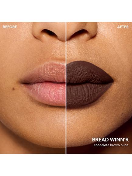 Fenty Beauty Icon Velvet Liquid Lipstick - view 2, Bread Winn'r