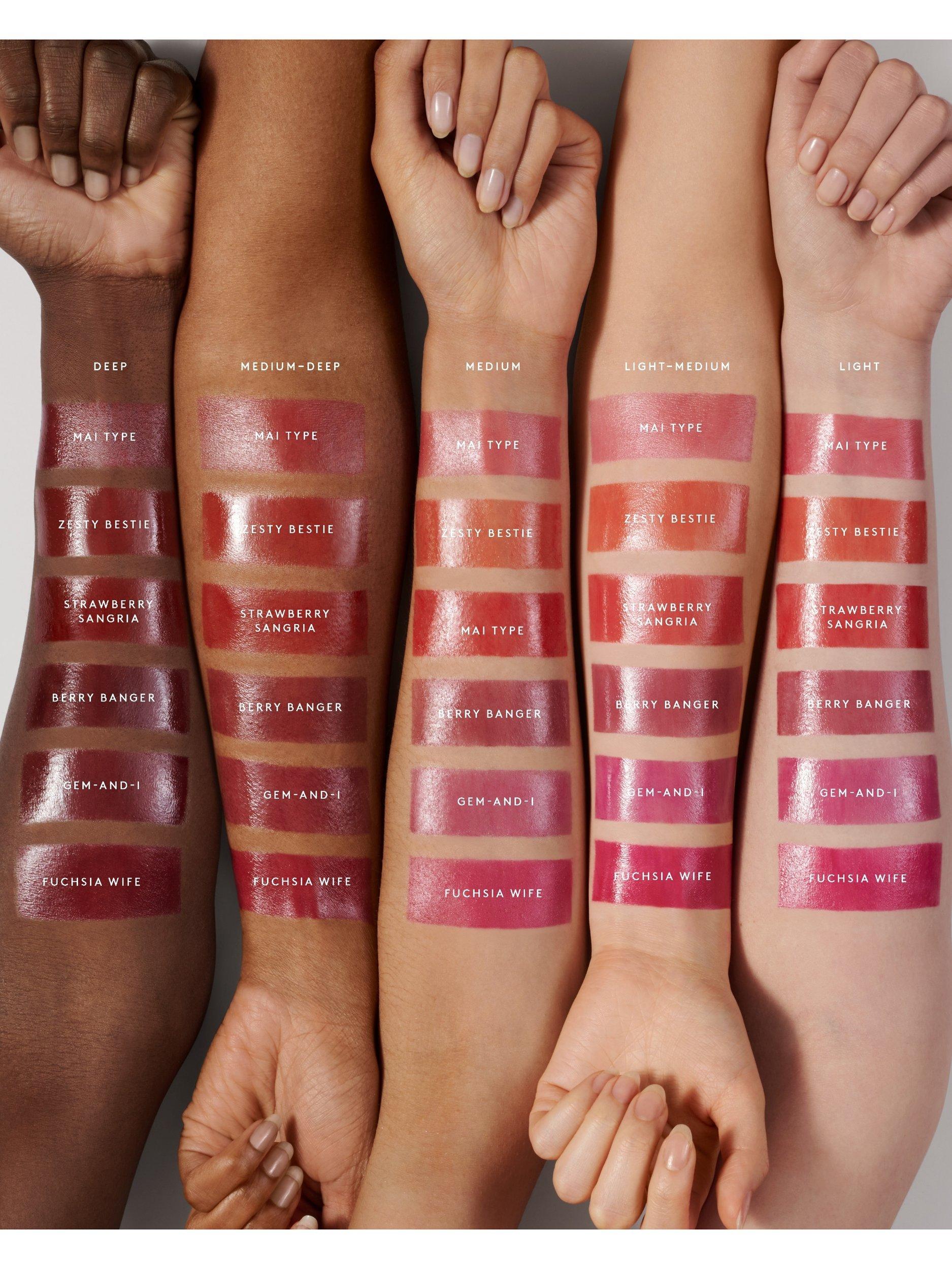 Product image 3 of 5, which shows Fenty Beauty Poutsicle Hydrating Lip Stain, Berry Banger