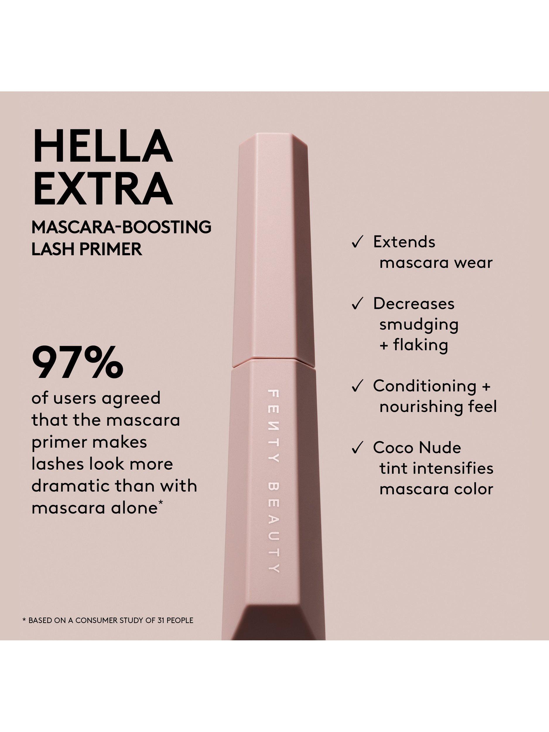Product image 5 of 6, which shows Fenty Beauty Hella Extra Mascara-Boosting Lash Primer, 10ml