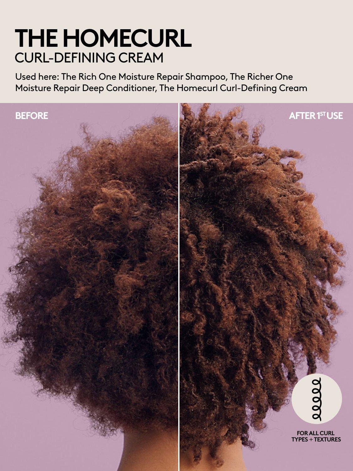 Product image 3 of 5, which shows Fenty Hair The Homecurl Curl Defining Cream, 340ml