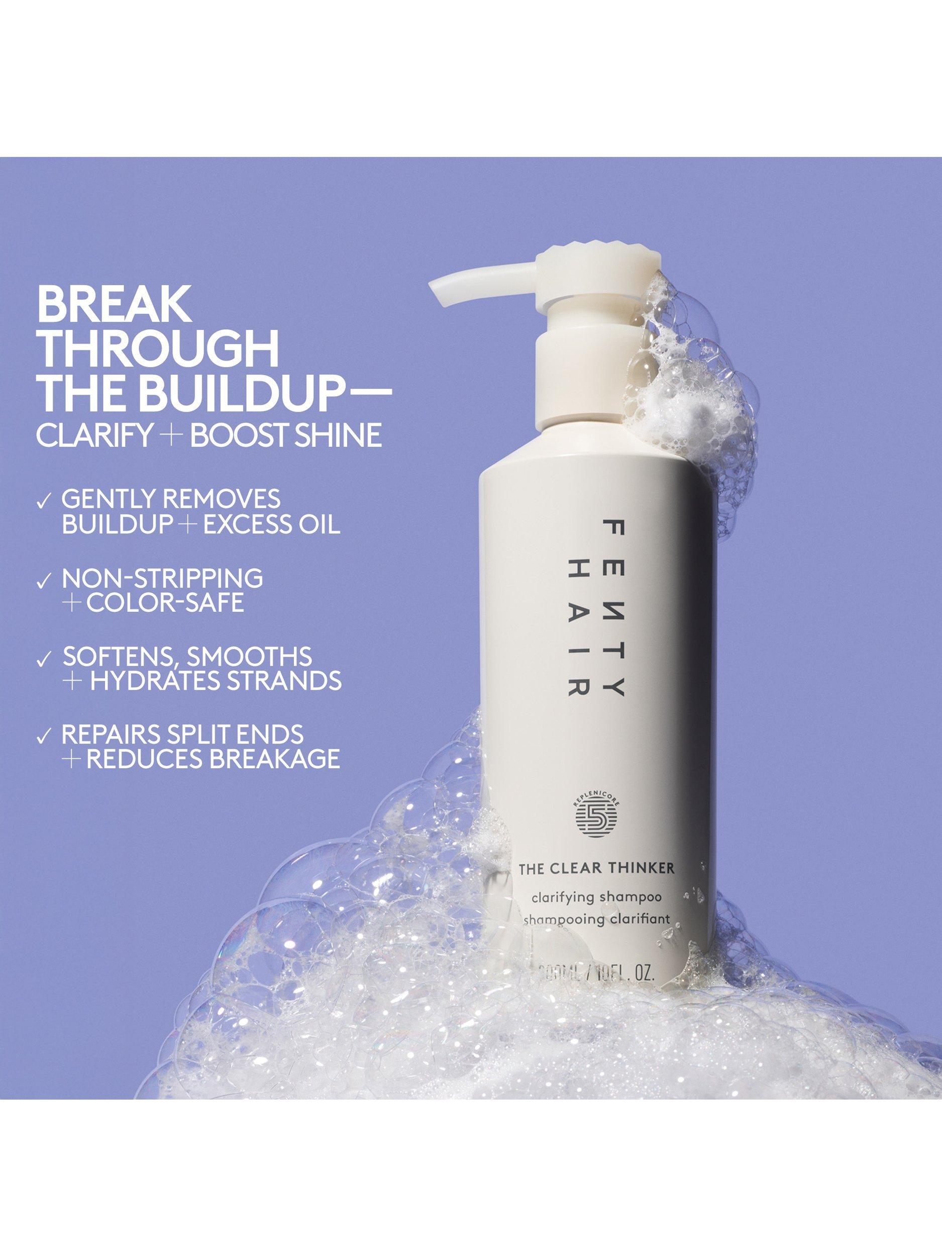 Product image 7 of 10, which shows Fenty Hair The Clear Thinker Clarifying Shampoo, 90ml