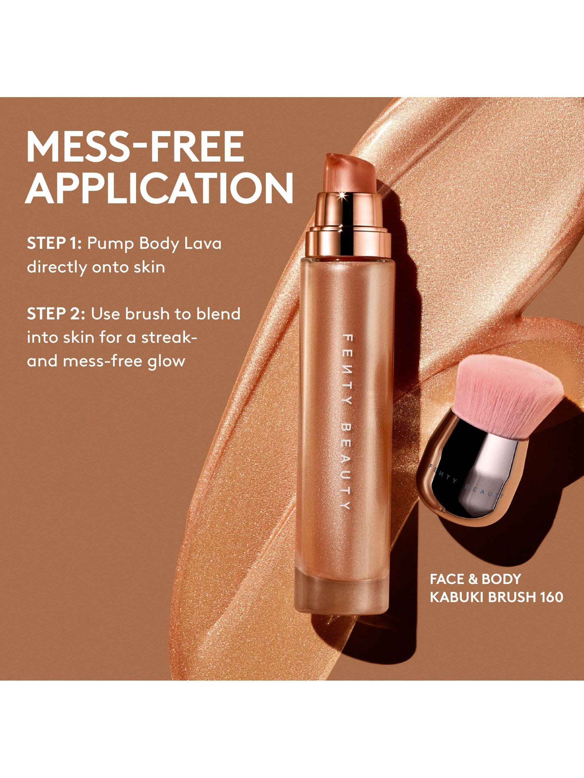 Product image 8 of 9, which shows Fenty Beauty Body Lava Body Luminizer, Who Needs Clothes?!