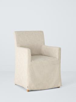 John Lewis Edith Loose Cover Carver Chair, Salice 4095 - Dusty