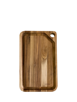 Tramontina Deep Juice Grooves Cutting Board, FSC-Certified (Teak Wood), Oil Teak