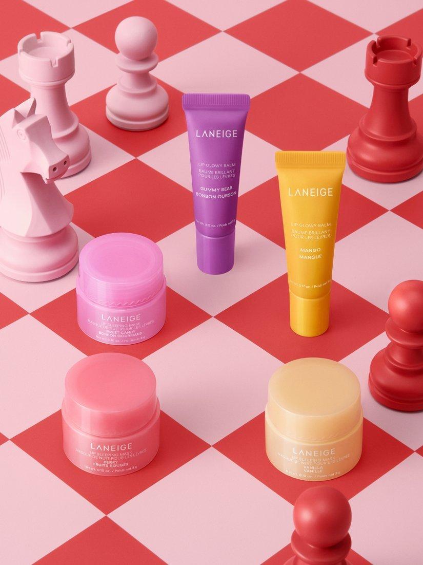 Product image 4 of 6, which shows LANEIGE Midnight Minis Holiday Skincare Gift Set