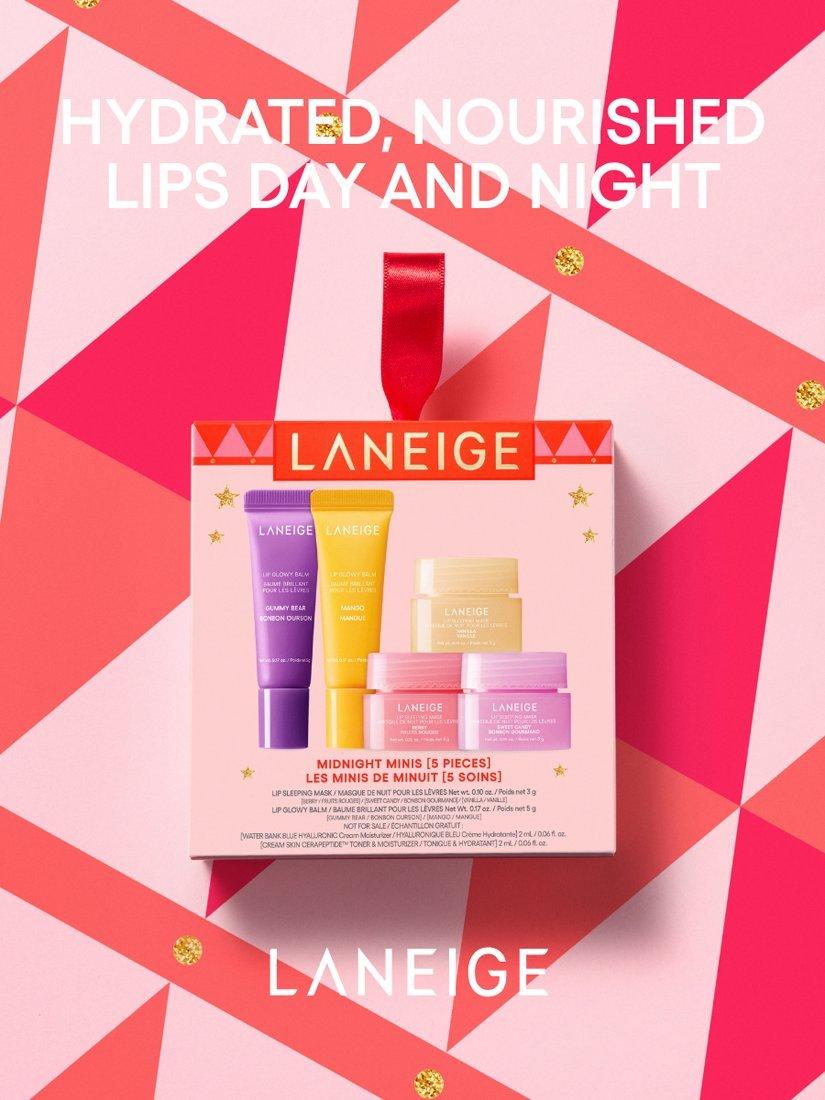 Product image 6 of 6, which shows LANEIGE Midnight Minis Holiday Skincare Gift Set