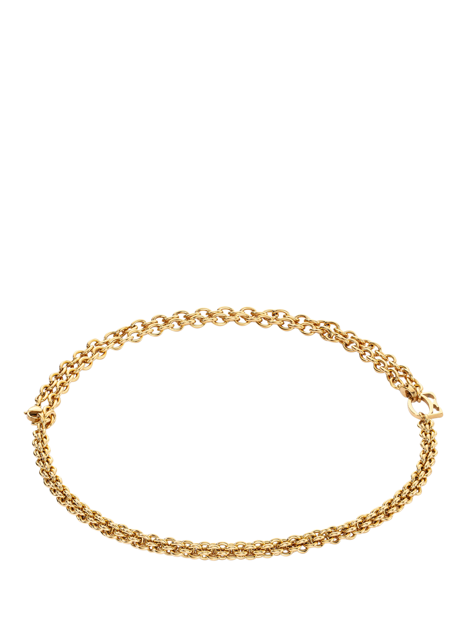 Product image 1 of 1, which shows COEUR DE LION Elegance Essentials Multiway Necklace Mesh Chain, Gold