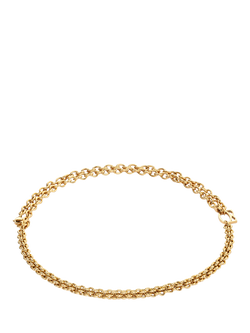 COEUR DE LION Elegance Essentials Multiway Necklace Mesh Chain, Gold, Gold