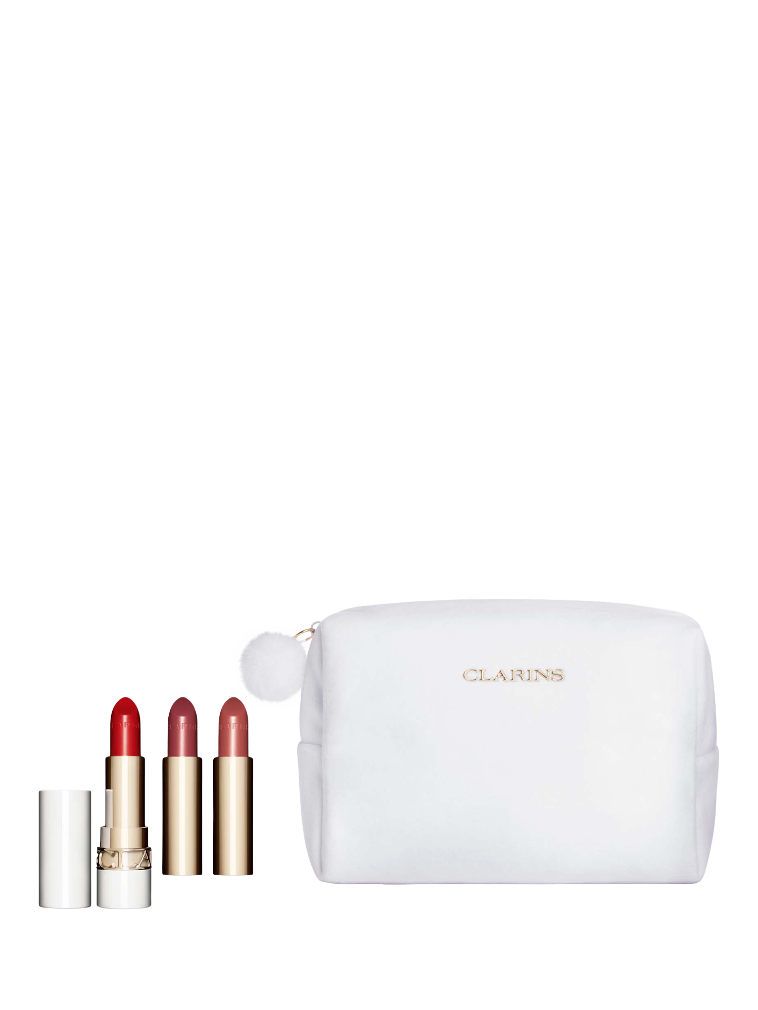 Product image 2 of 5, which shows Clarins Joli Rouge Collection Makeup Gift Set