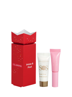 Clarins Prime & Pout Stocking Filler Makeup Gift Set - view 2, 