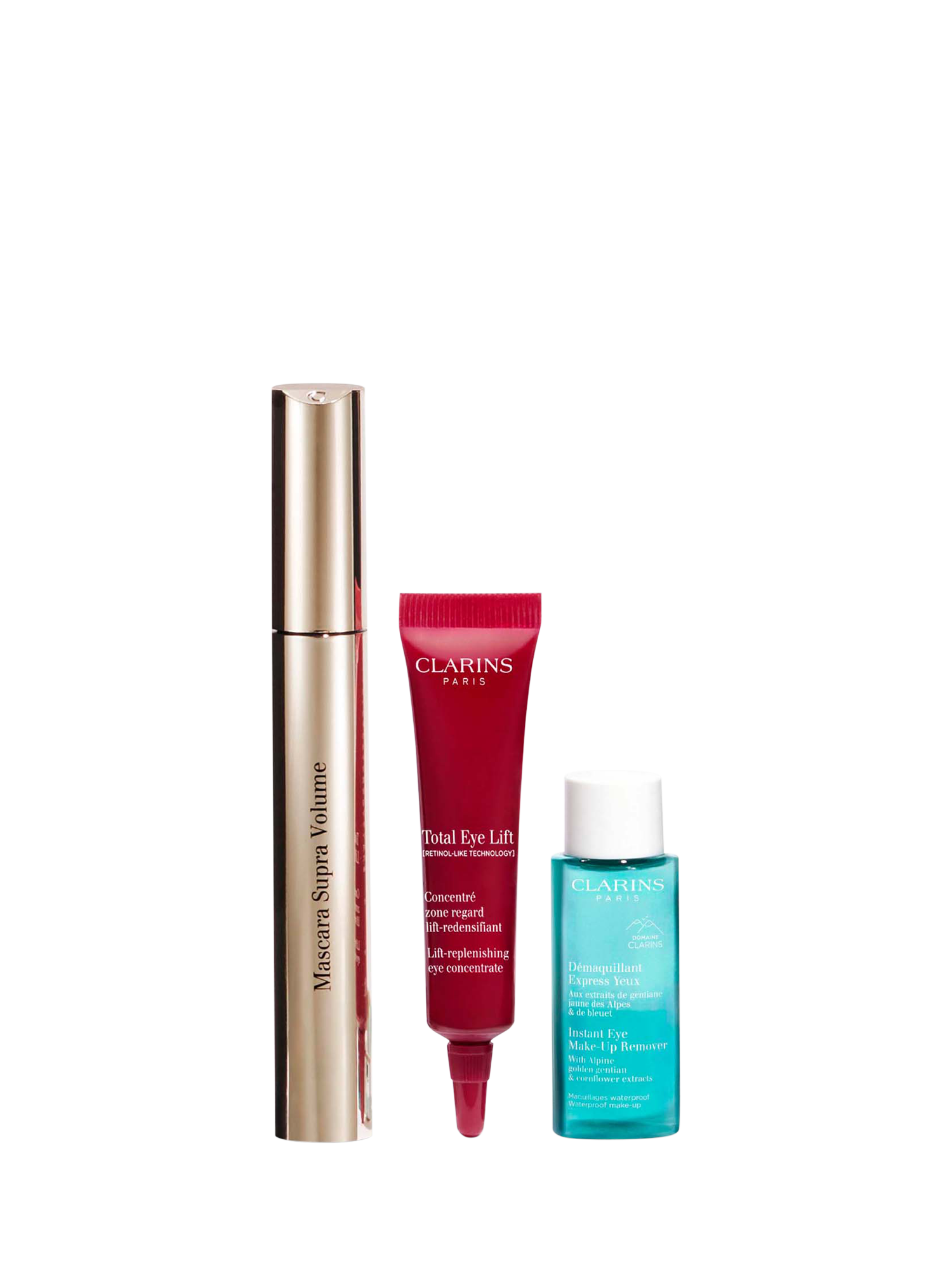 Product image 2 of 4, which shows Clarins All About Eyes Makeup Gift Set