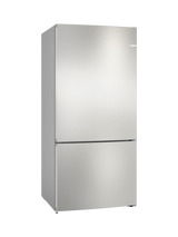 Bosch KGN86VIEAG Freestanding 70/30 Fridge Freezer, Brushed Steel
