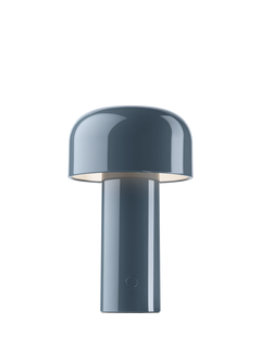 Flos Bellhop Rechargeable Table Lamp, Grey Blue