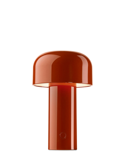 Flos Bellhop Rechargeable Table Lamp - view 2, Brick Red