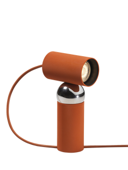 Flos Bilboquet Adjustable Head Table Lamp, Tomato