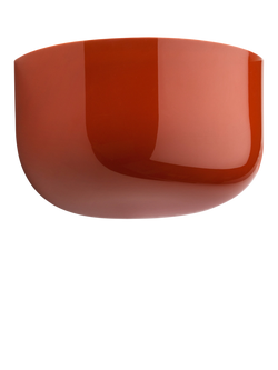 Flos Bellhop Bathroom Wall Up Light, Brick Red